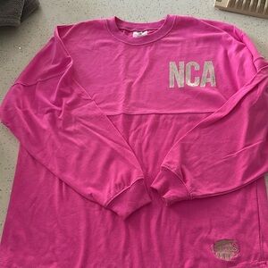 Varsity long sleeve cheer shirt
